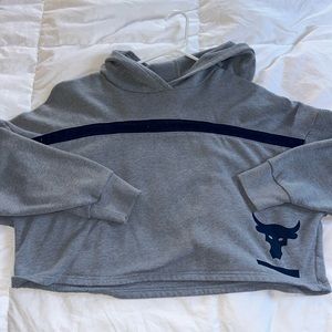 Under armor cropped hoodie